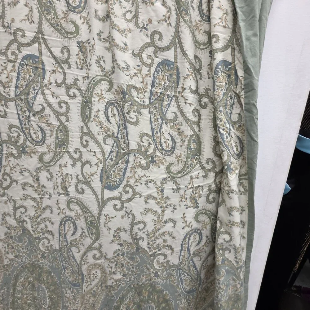 Pottery Barn Sienna Paisley Duvet Cover King Size 3 Euro Pillow Cases Included - Picture 2 of 16